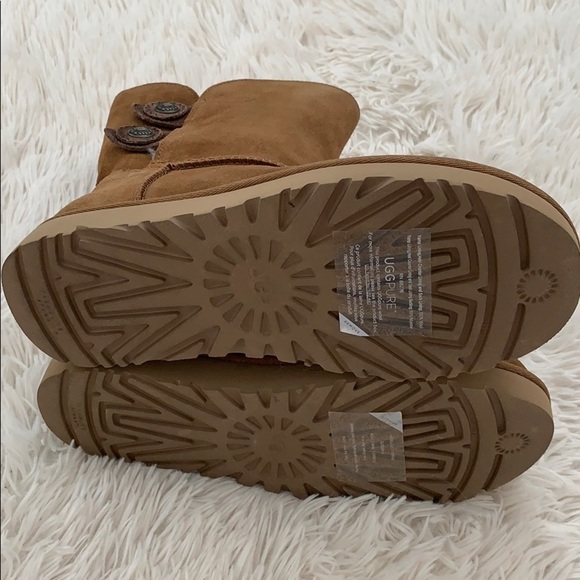 UGG Marciela 2 genuine shearling chestnut boot - Picture 5 of 7